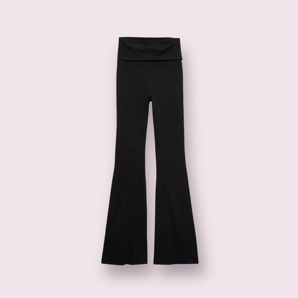 American Eagle Aerie High Waisted Super Flare Leggings